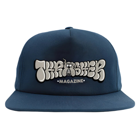 Thrasher - Bully Snapback Hat (Navy)